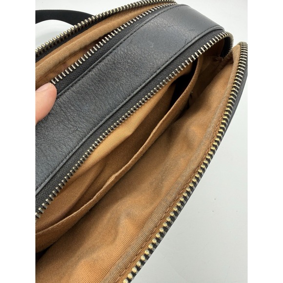 Coach Graham Unisex Canvas Leather Crossbody Adj Shoulder Strap Zip C4149 Logo - Picture 6 of 7